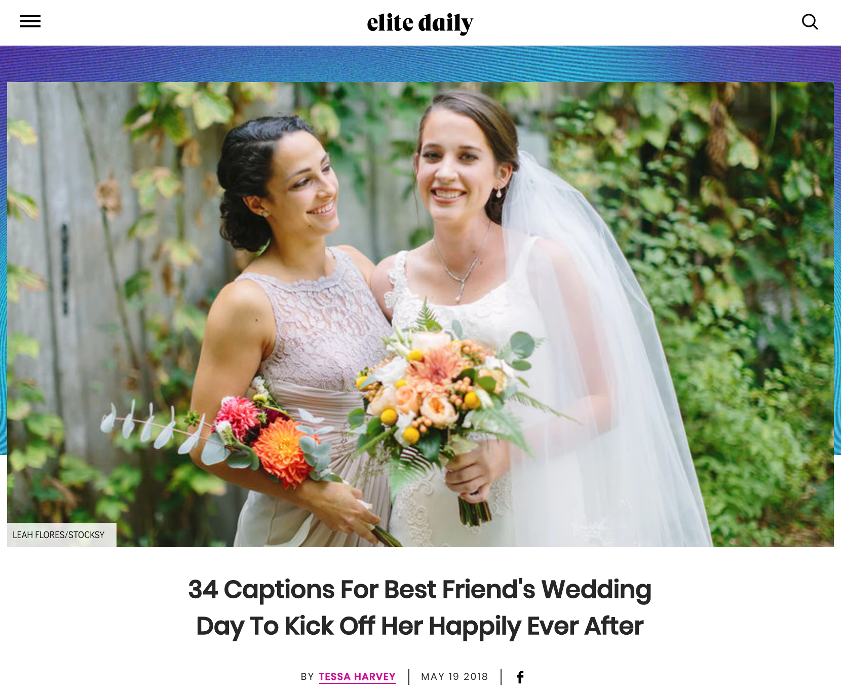Leah Flores for Elite Daily