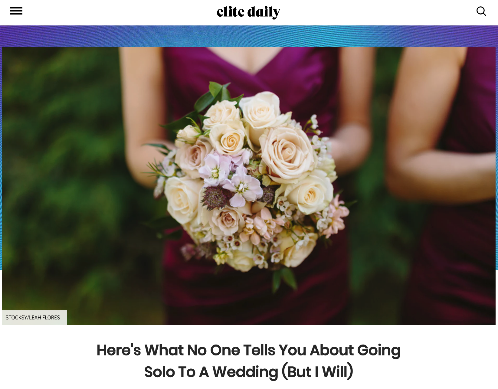 Leah Flores for Elite Daily