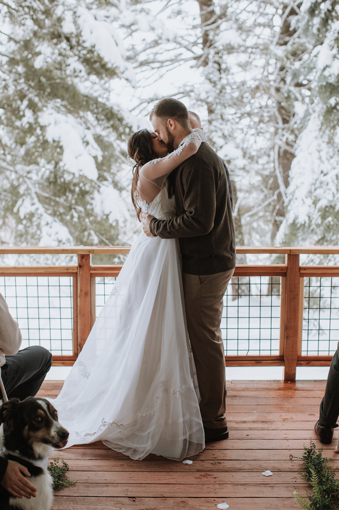 Cascade Idaho Winter Elopement Wedding Photography Leah Flores