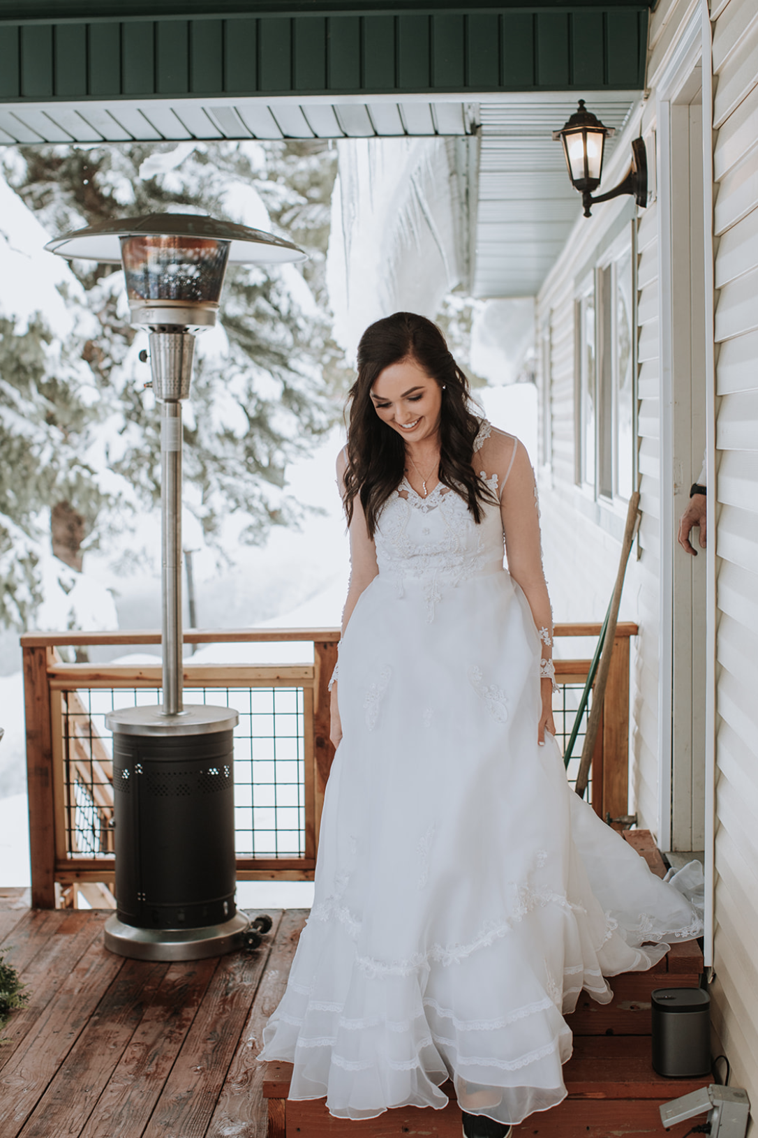 Cascade Idaho Winter Elopement Wedding Photography Leah Flores
