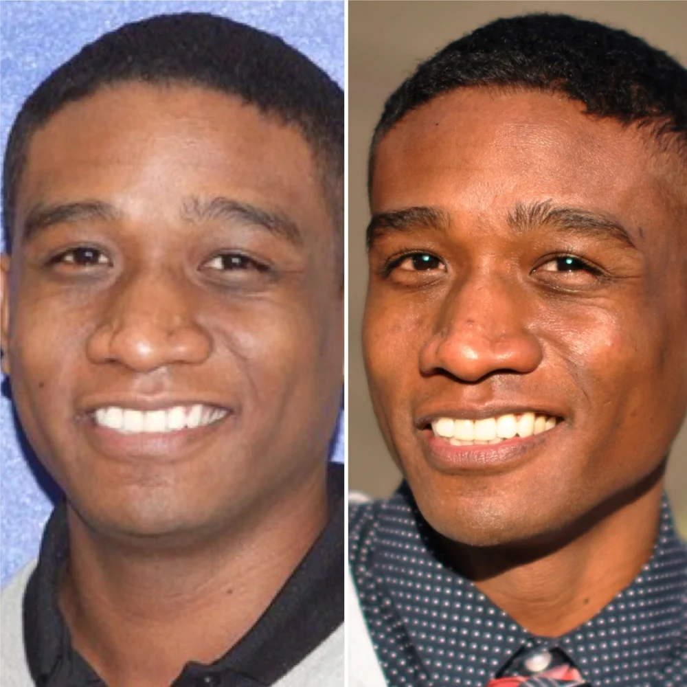 Left: November 2013. Right: March 2018