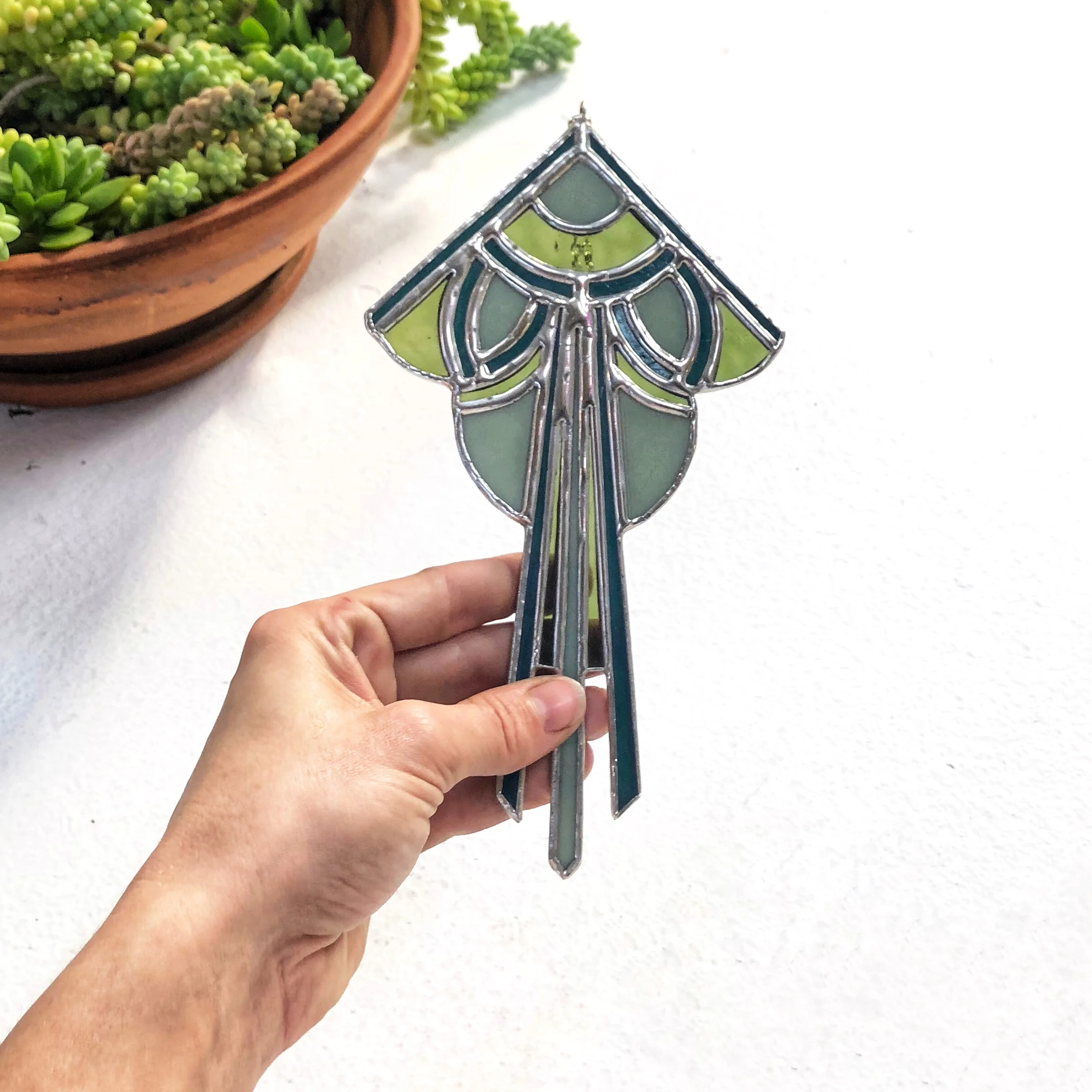 Deco Fan Window Hanging