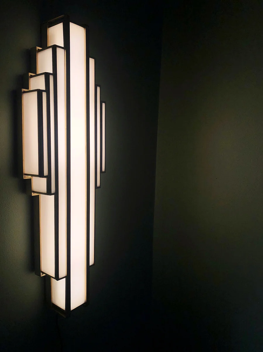 Deco Sconce No. 1