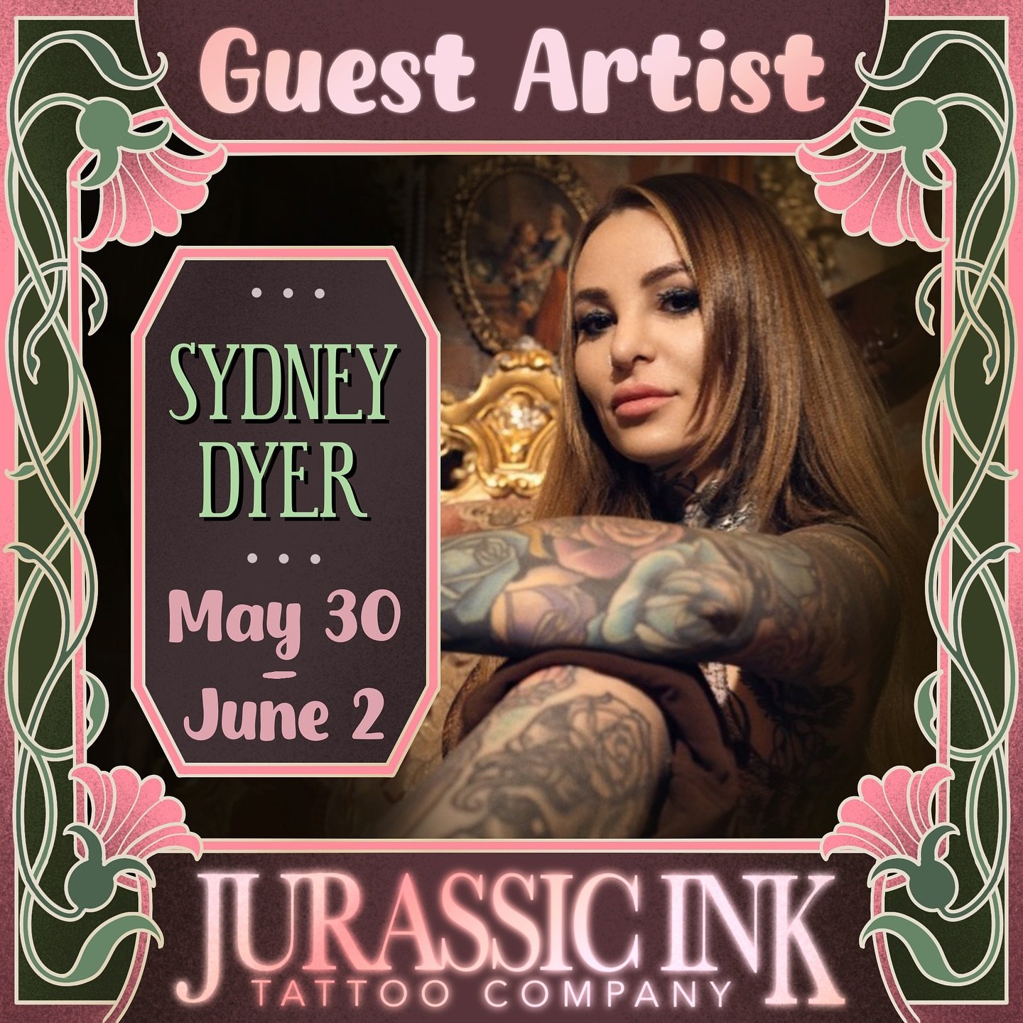 Our insanely talented friend @white.trash.flash  is coming back to visit at the end of the month! 
💕 May 30th-June 2nd 💕
If you missed your chance to get tattooed by her last time she was here, don&rsquo;t sleep on it! 
Jess and Maia snagged pieces