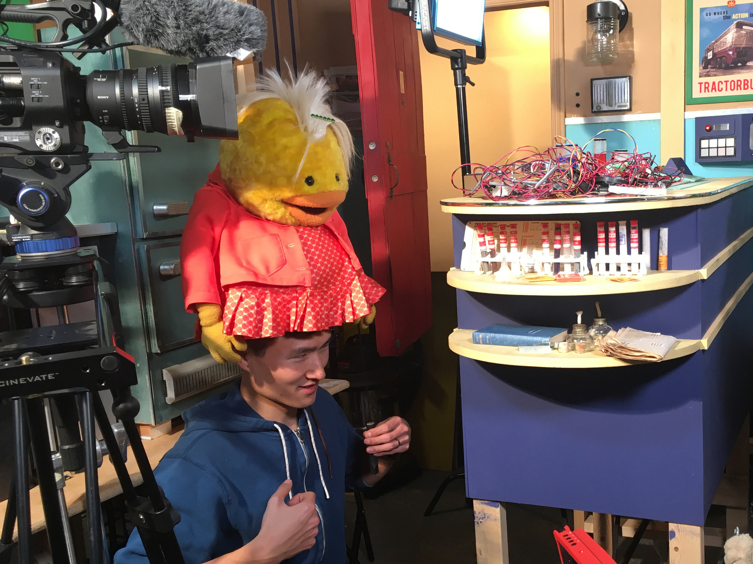 Puppet hat