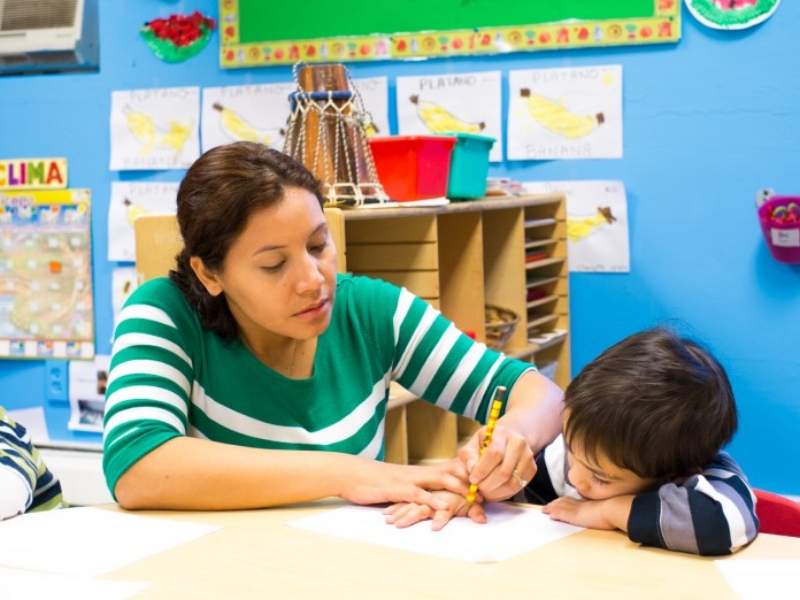 Pine Village takes children ages 15 months to 6 years