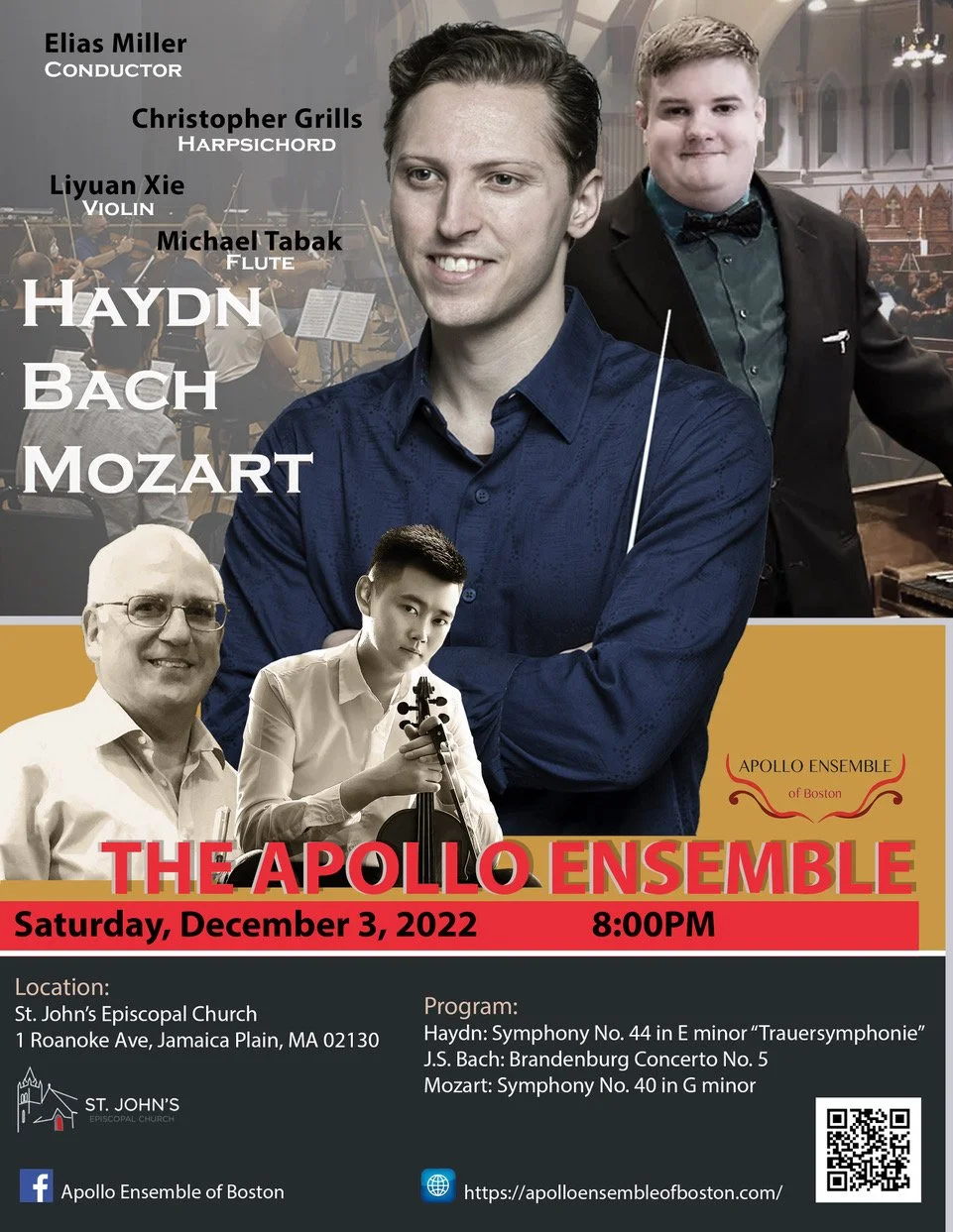 The Apollo Ensemble - Haydn, Bach, Mozart