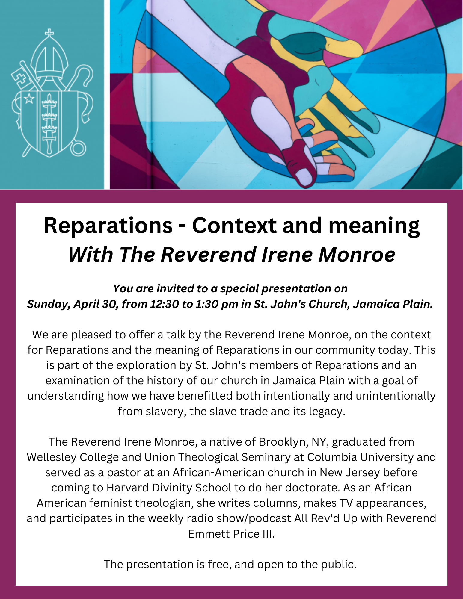 Reparations - Meaning and Context with The Reverend Irene Monroe