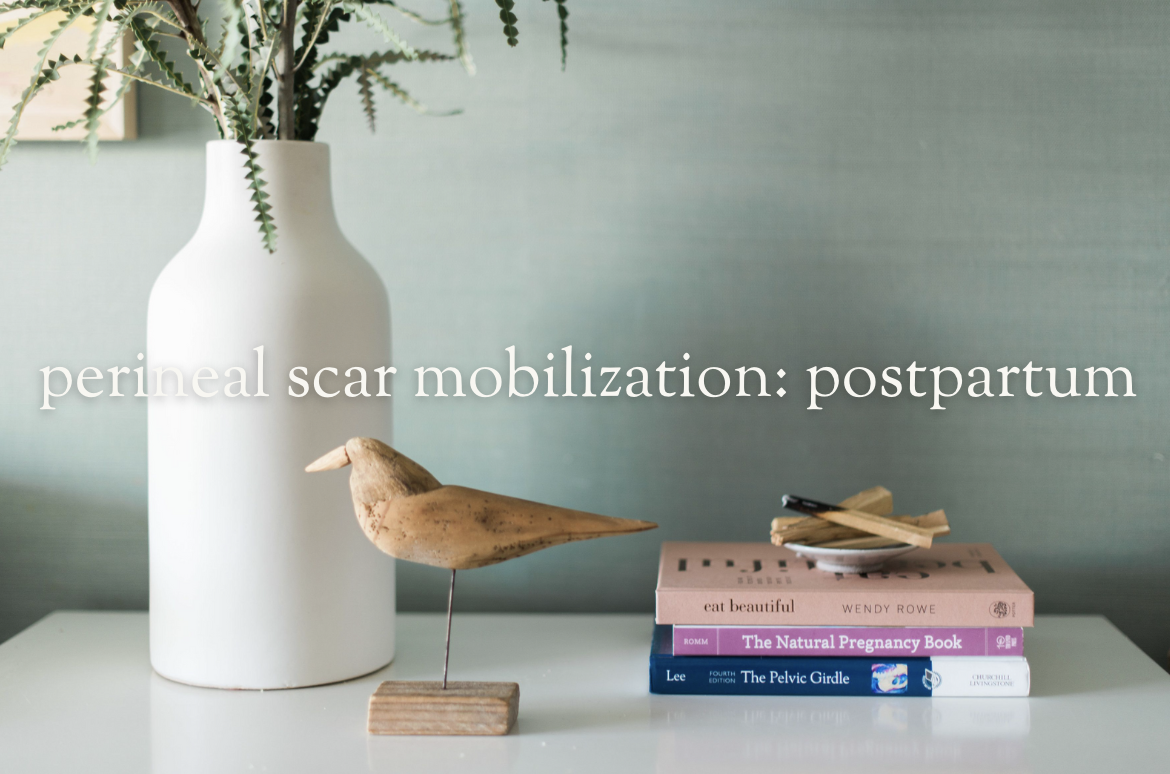 perineal scar mobilization: postpartum | $4.99