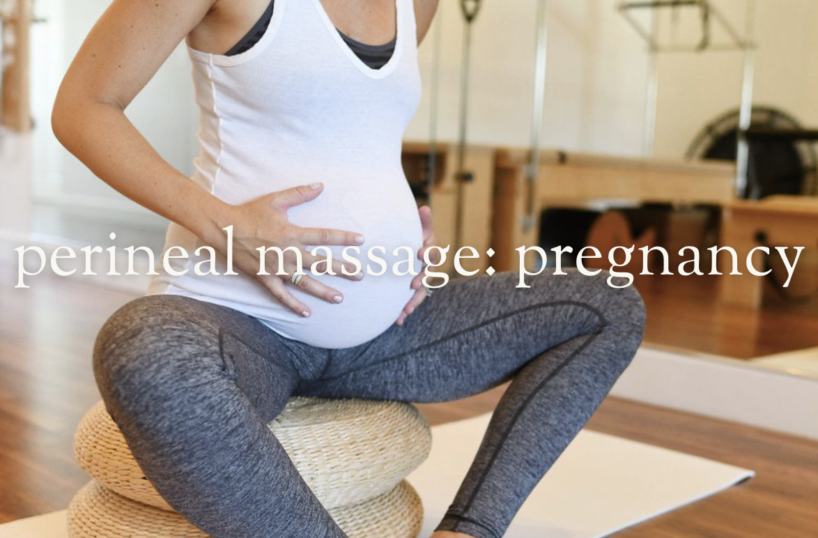 perineal massage: pregnancy | $4.99