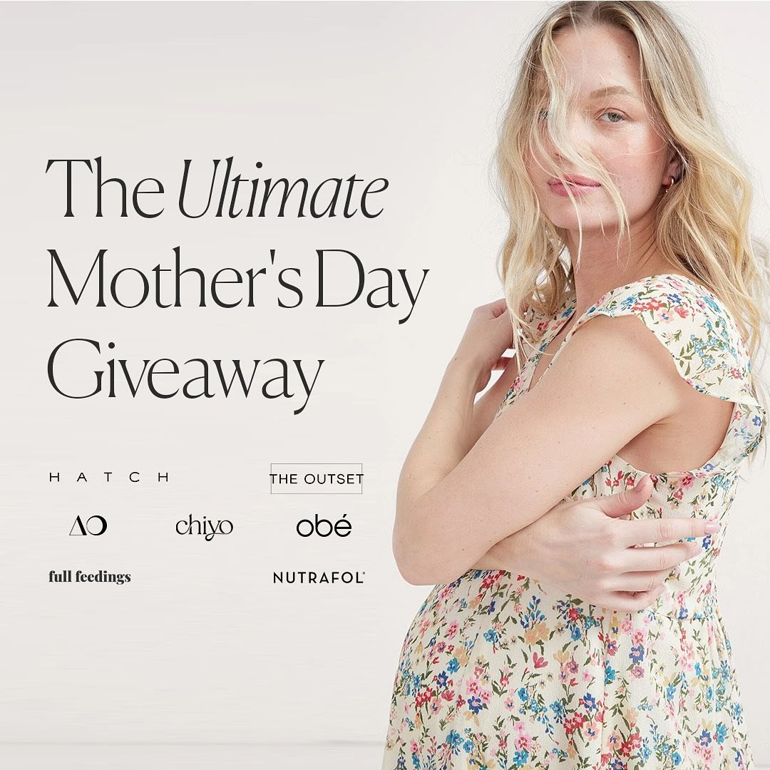 THE ULTIMATE MOTHER&rsquo;S DAY GIVEAWAY // 
A giveaway designed to take care of you. Because you&rsquo;re taking care of baby constantly&mdash;you deserve some self-care, too.

You&rsquo;ll receive over $3,500 in prizes:
@hatchgal $1,000 Gift Card
T