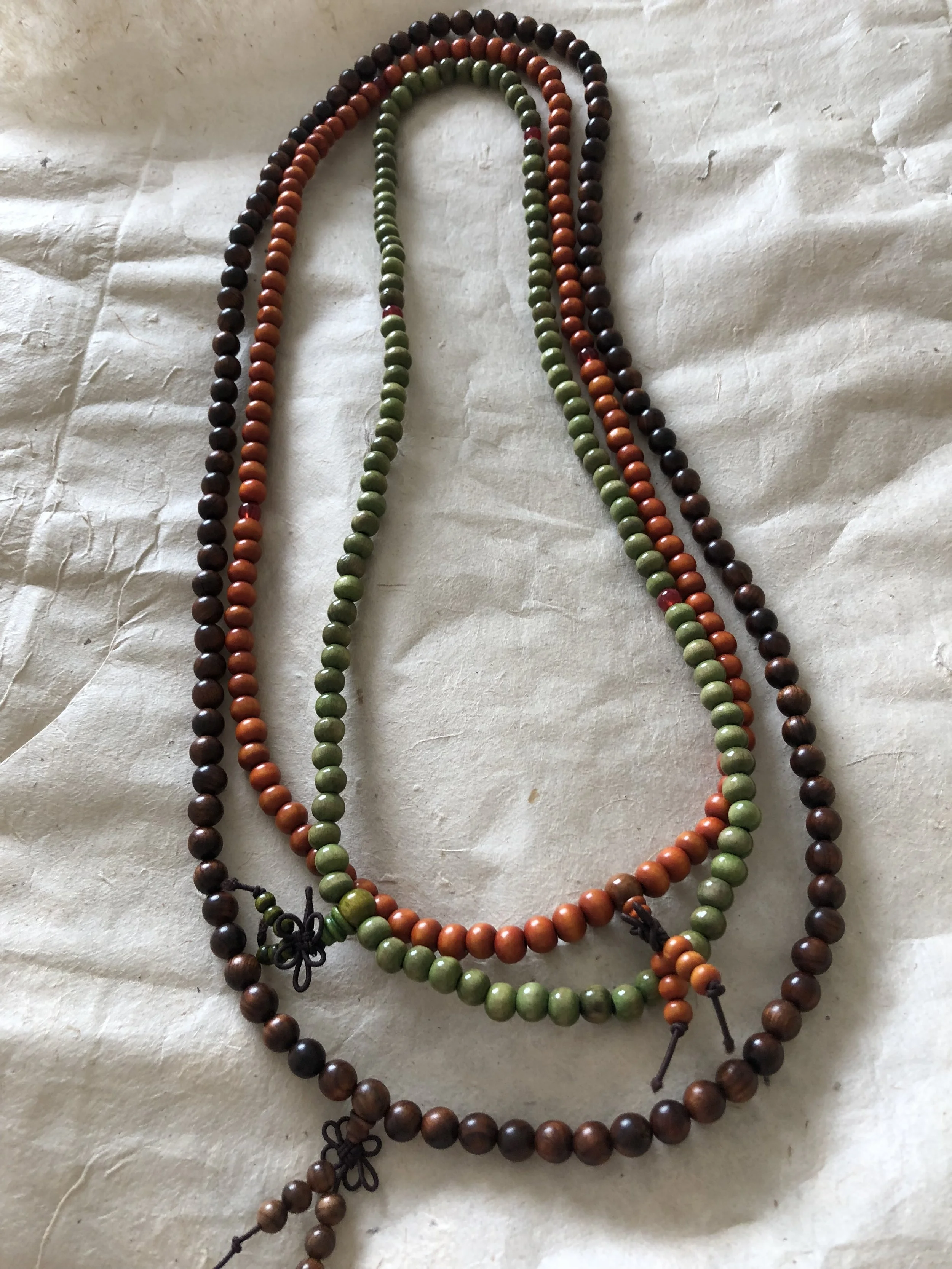 Wood Mala Prayer Beads
