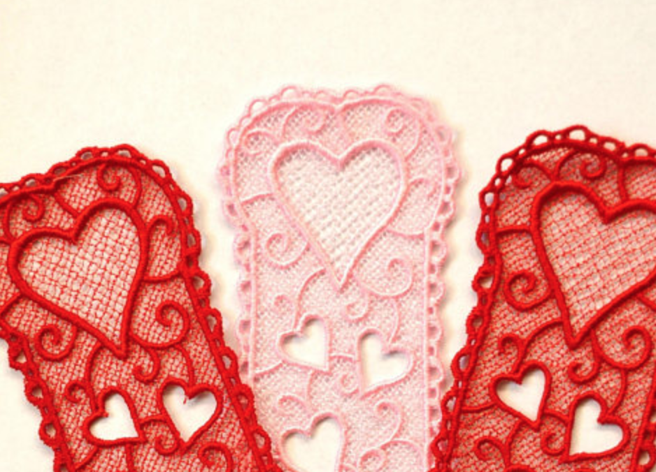 For the kiddos: Valentine's Day Bookmarks