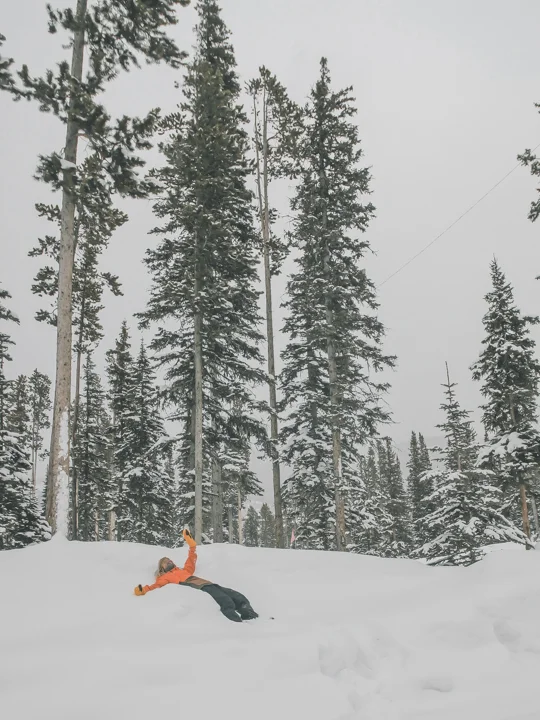 Literally endless amounts of powder, feels like what I would imagine a cloud to feel like!