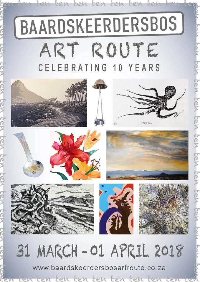 2018 - Guest artist at Baardskeerdersbos with Kali Van Der Merwe http://www.kali.co.za/ http://www.baardskeerdersbosartroute.co.za/