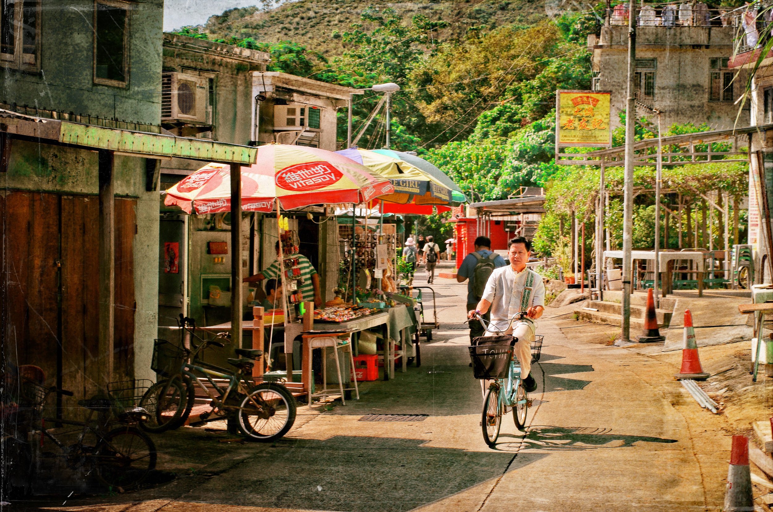 "TAI O'S CALMNESS: THE CYCLIST"