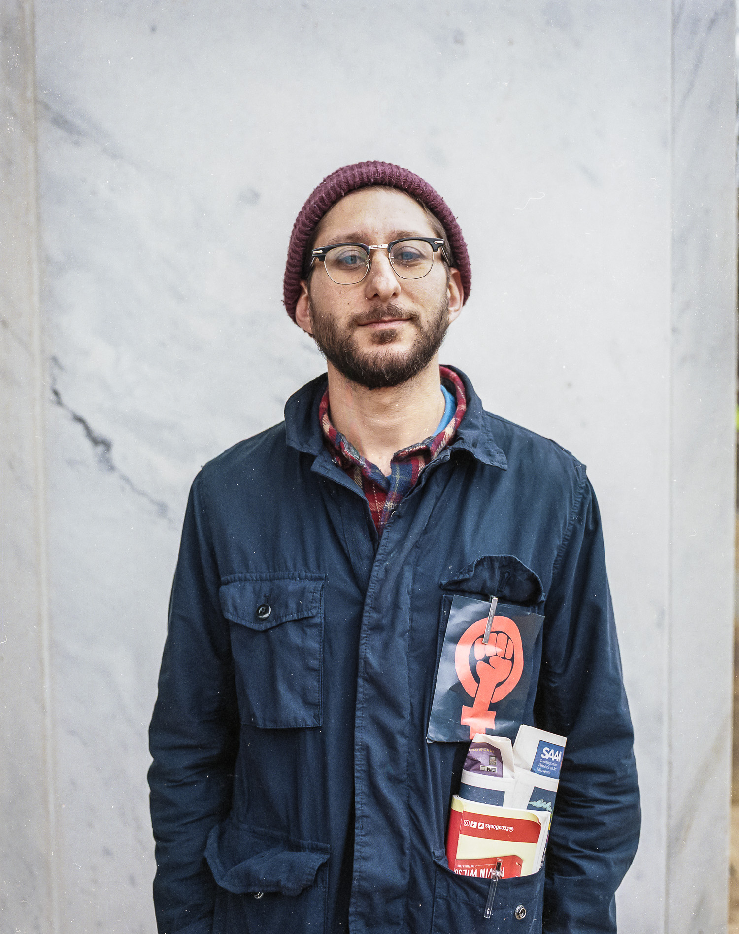 Danny Fenster from Detroit, Michigan "I came to see the size, passion and the resistance, to assure myself this is still my country."