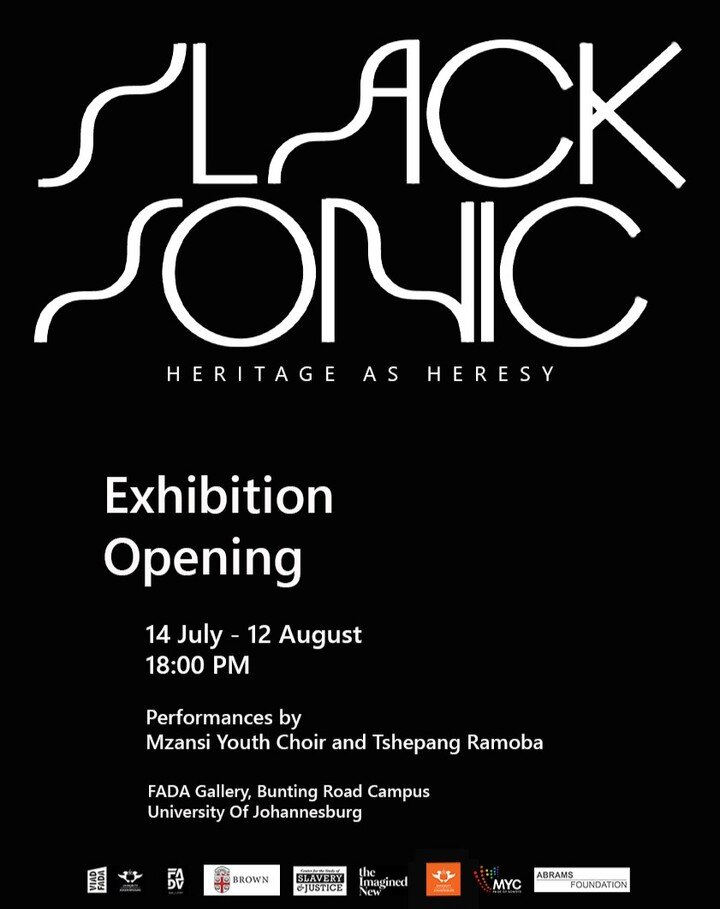 VIAD invites you to attend the Black Sonic Heritage as Heresy exhibition opening at the FADA Gallery on 14 July at 18pm. 

The exhibition will be an extension and physical manifestation of the digital programme. This will extend the online visual-son