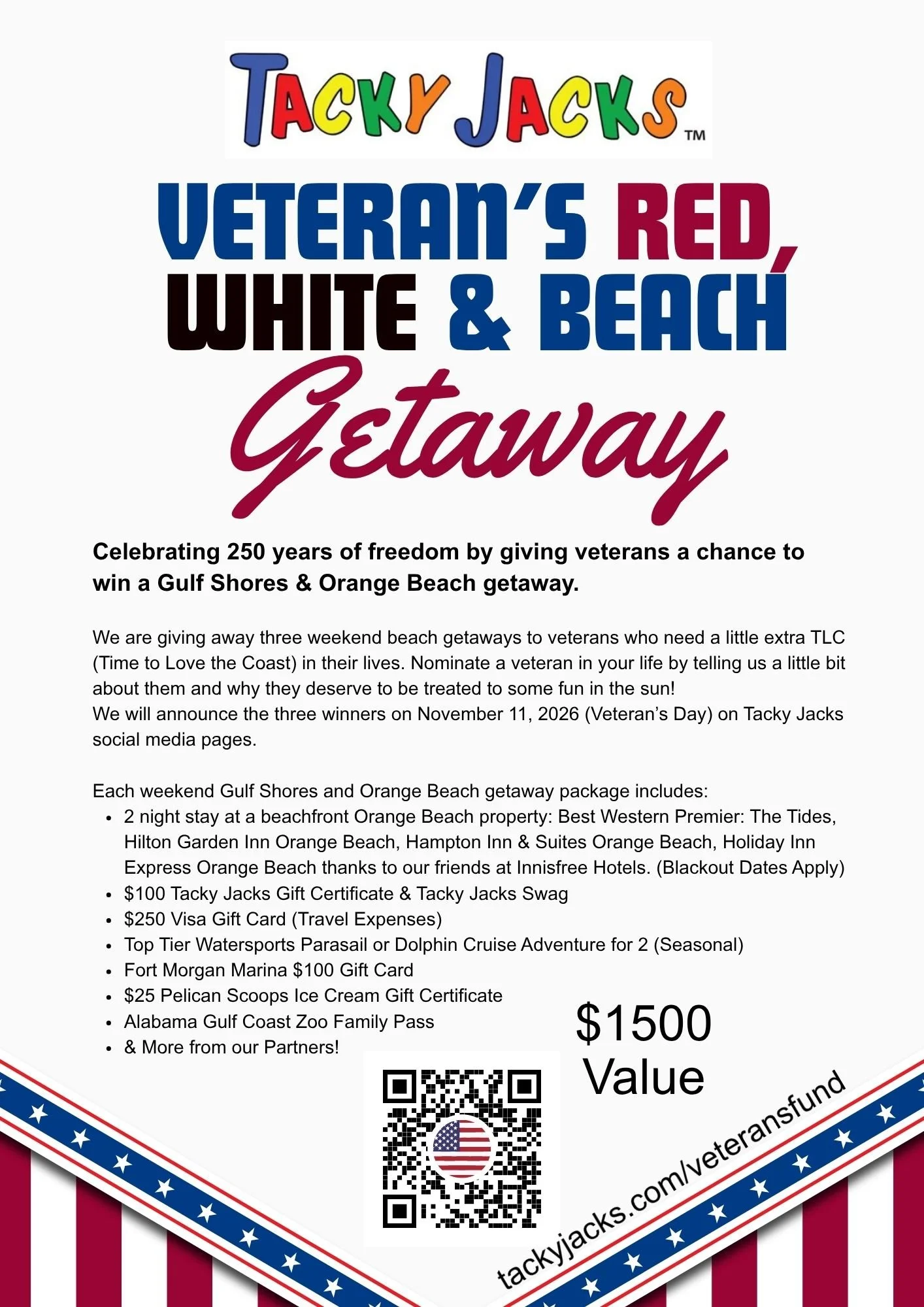 Veteran's Day Giveaway