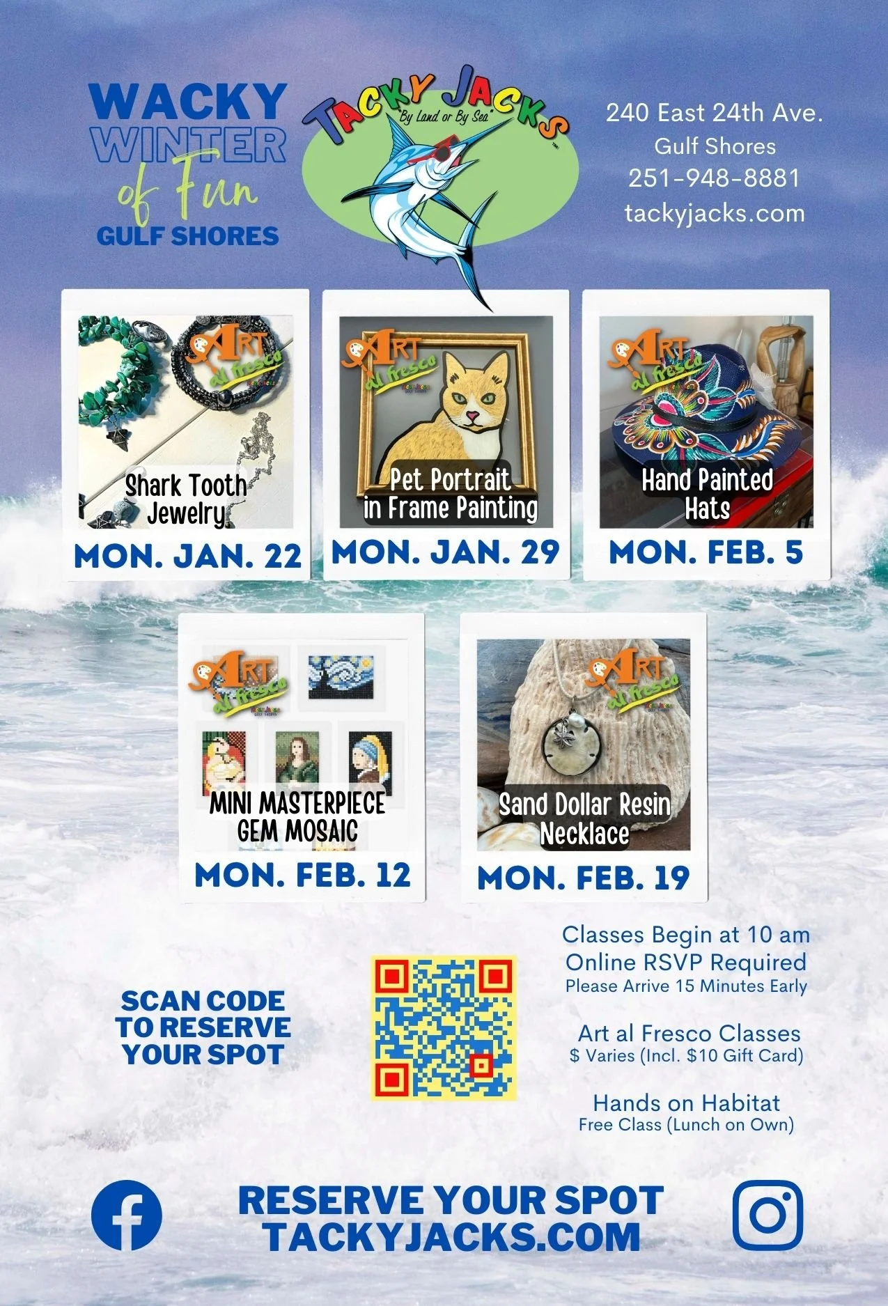 Locations Gulf Shores — Tacky Jacks Seafood Restaurant and Tavern