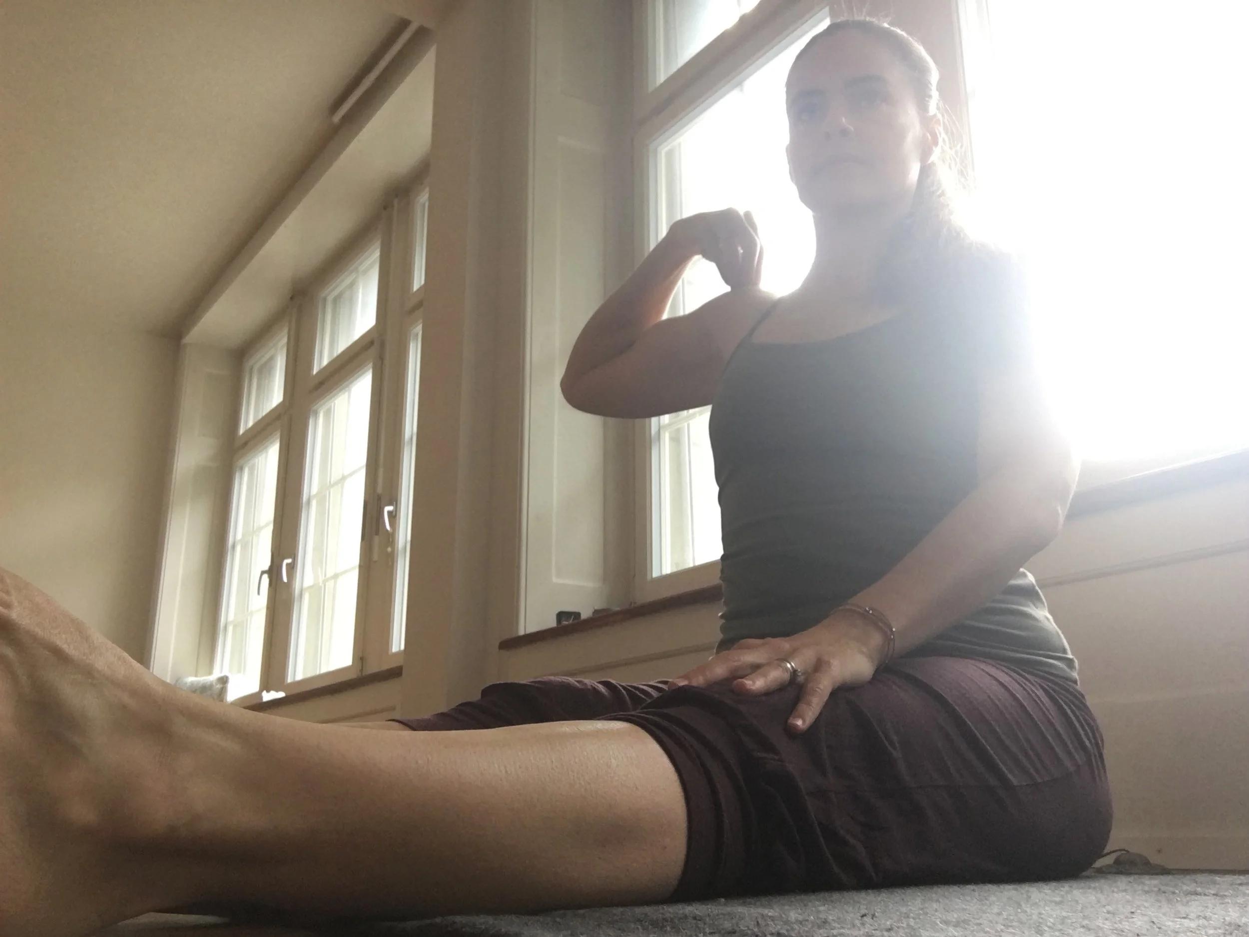 Maintaining body-mind mobility with Pawanmuktasana