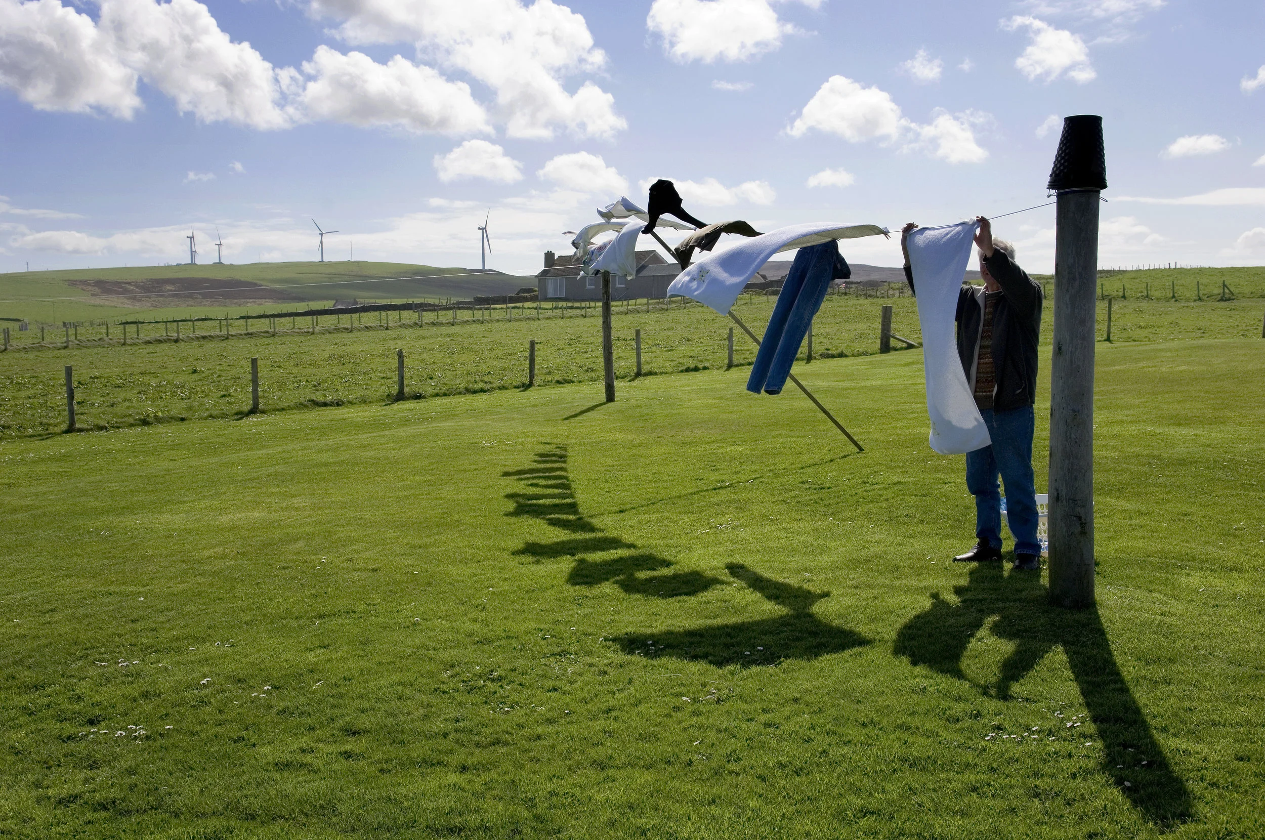 Catching the wind in The Orkneys
