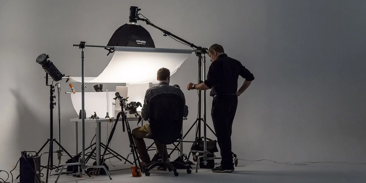On set for jewellery brand launch