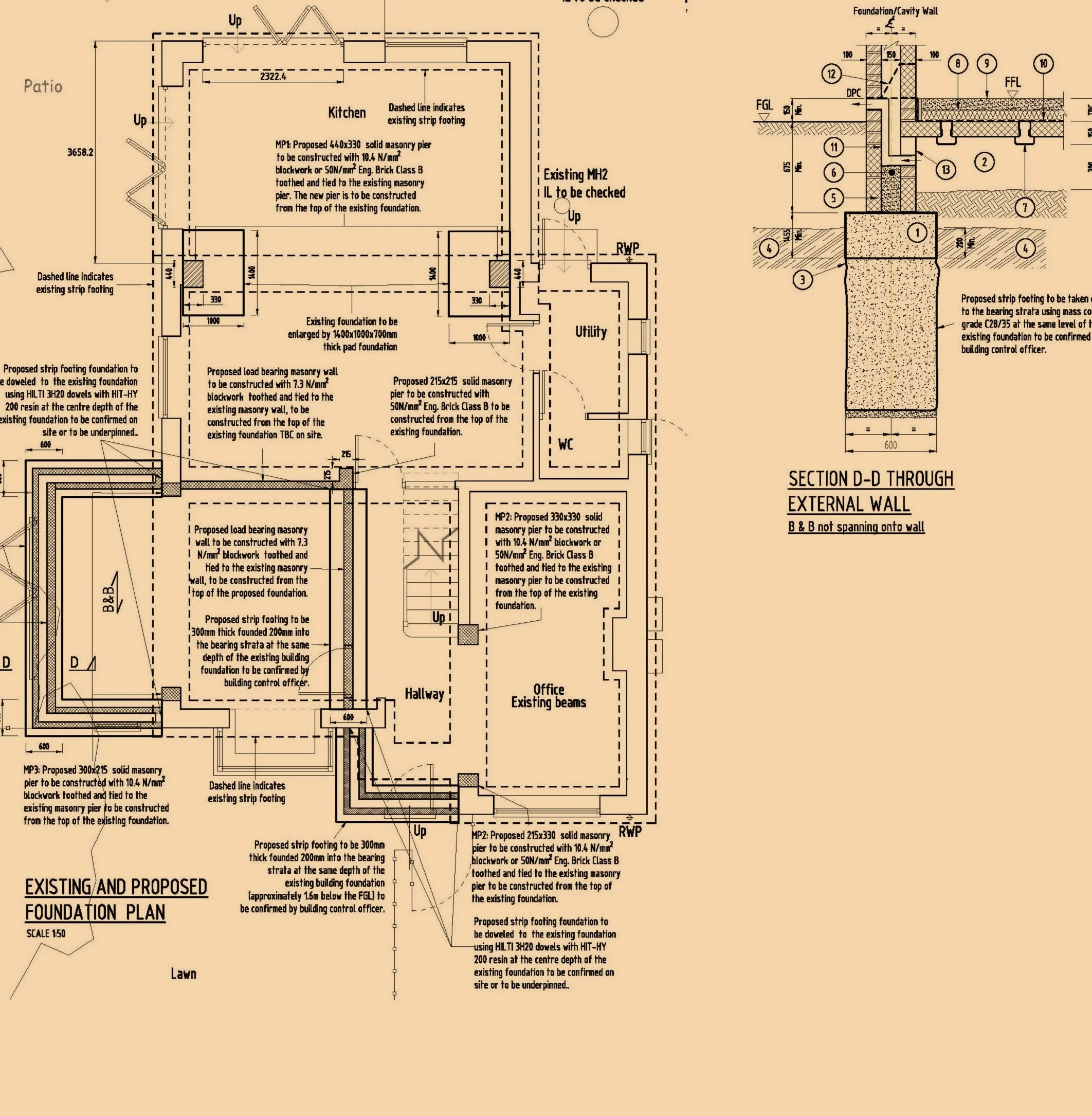 Foundation Options for your Home Extension