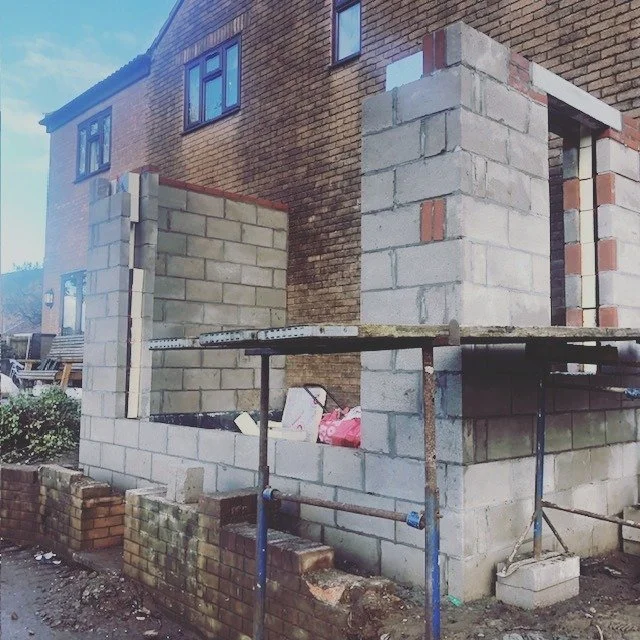 The first steps of turning our vision into reality are happening as the walls go up! Excited to see the progress each day as we build out our dream space. Stay tuned for updates as our house gets a whole new look! 💪🔨

#HomeExtension #UnderConstruct