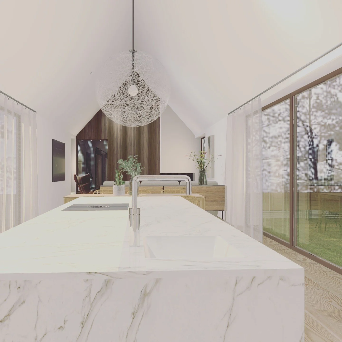 We&rsquo;re thrilled to share the beginning of our latest project: a barn conversion with an ultra-modern, minimalistic twist! 🖤✨ Our team at Glorious Spaces is transforming this rustic space into a sleek, contemporary haven, blending the charm of t