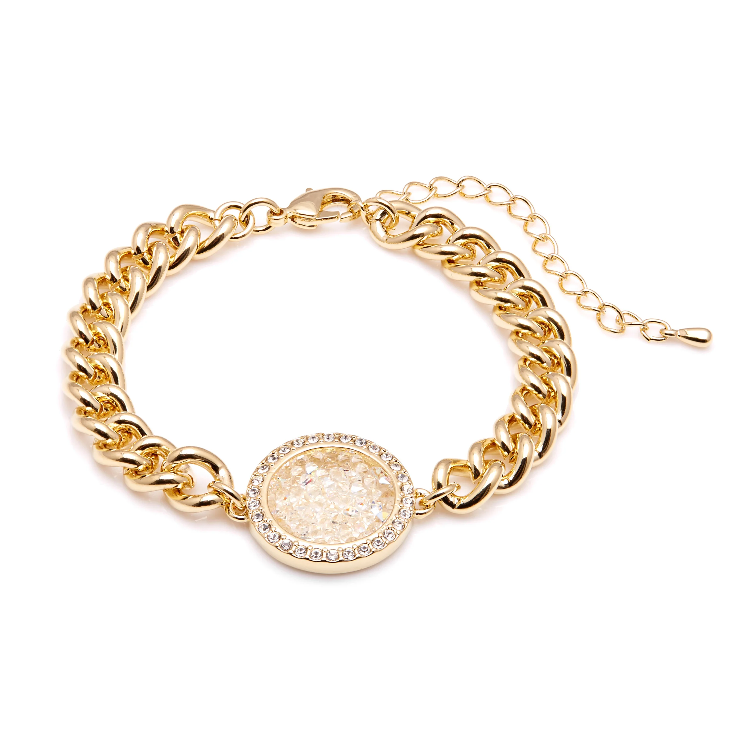 Medallion Pendant Bracelet (3 Colours)