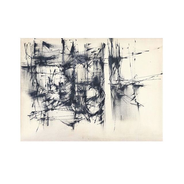 Z O B E L 
Fernando Zobel de Ayala Montojo (Spanish/Filipino, 1924-1984) .Caesata, oil on canvas, 73.5 x 100.5cm  #spanish #series #auction #collecting #workonpaper #abstract #zobel