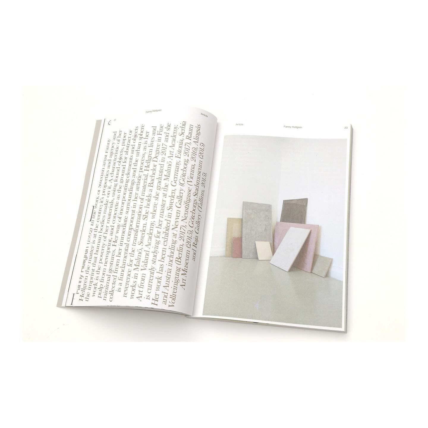 H E L L G R E N 

Richeldis Fine Art have had the privilege of working with Fanny since her earlier series of 2018/19 , including her featured work in Issue 5 of EmergentMagazine, guest curated by our gallery director in 2019. We are delighted to now