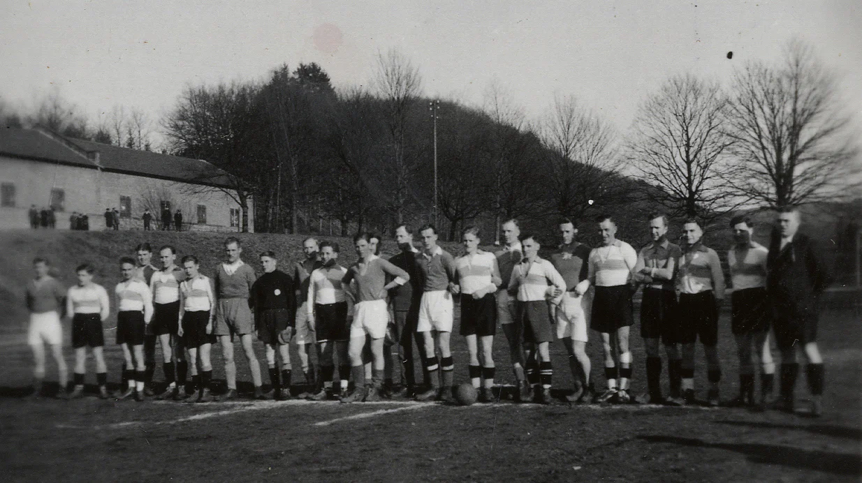Fotbollsmatch i Merzig