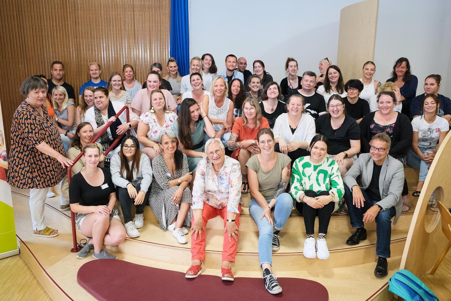 So sah der Fachtag "Werkstattpädagogik und Raumkonzept" beim @pme_familienservice aus. 
Es ging u.a. um die EINE große Frage: Wie können aus Kitas Werkstätten werden?
Regionalleitung und Fachberatung waren dabei sowie