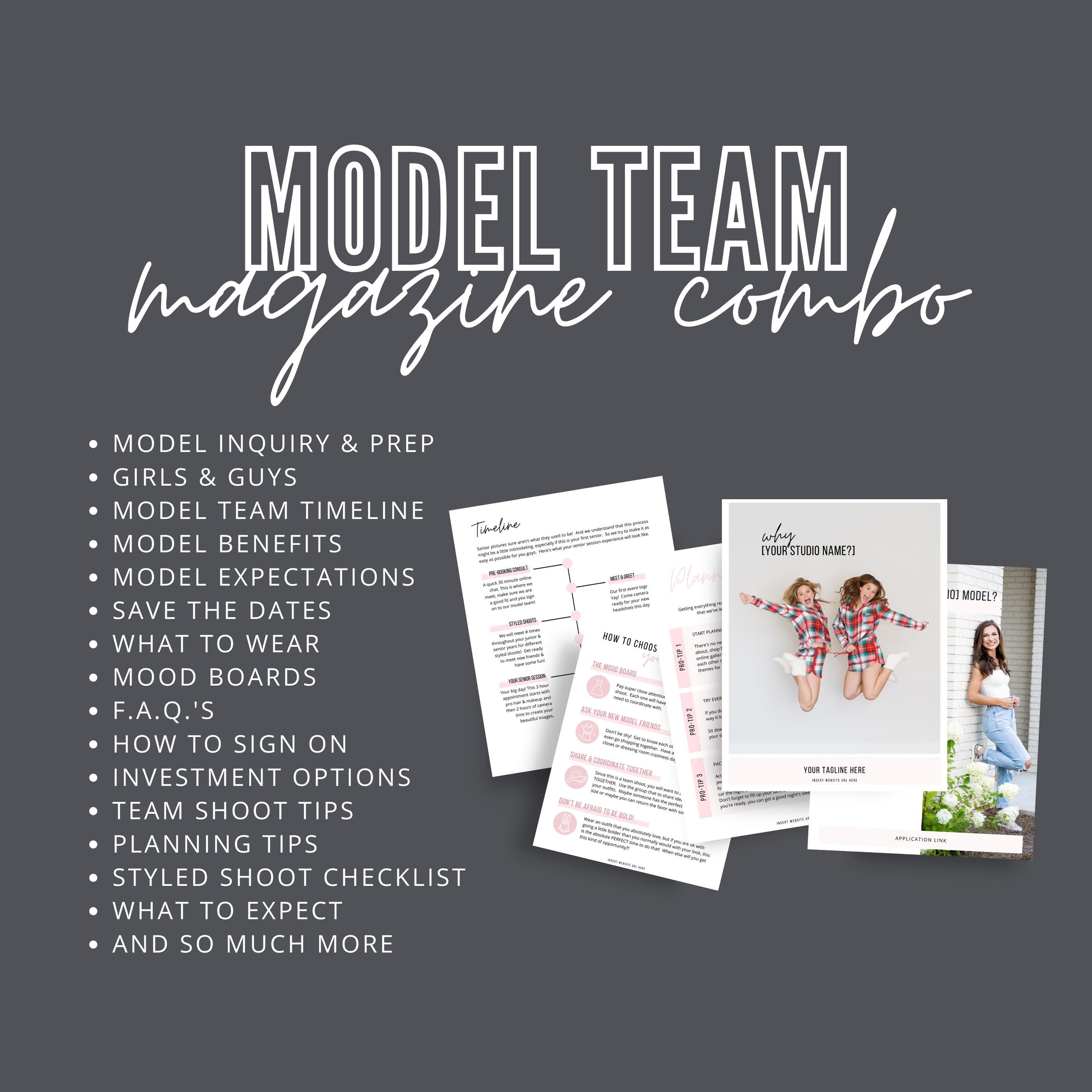 Senior Model Team Magazine Template (Copy)
