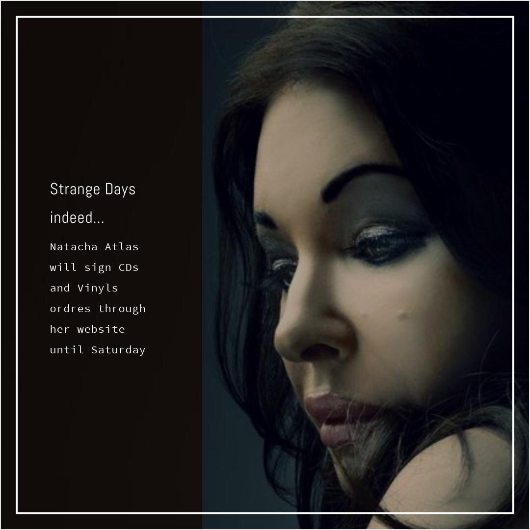 #Strangedays indeed!!! But I am very #grateful for your #love and loyalty over the years. You often ask me what can you do to support me? Well If you do want to support me, (but #nopressure) I would like to invite you to buy my last album Strange Day