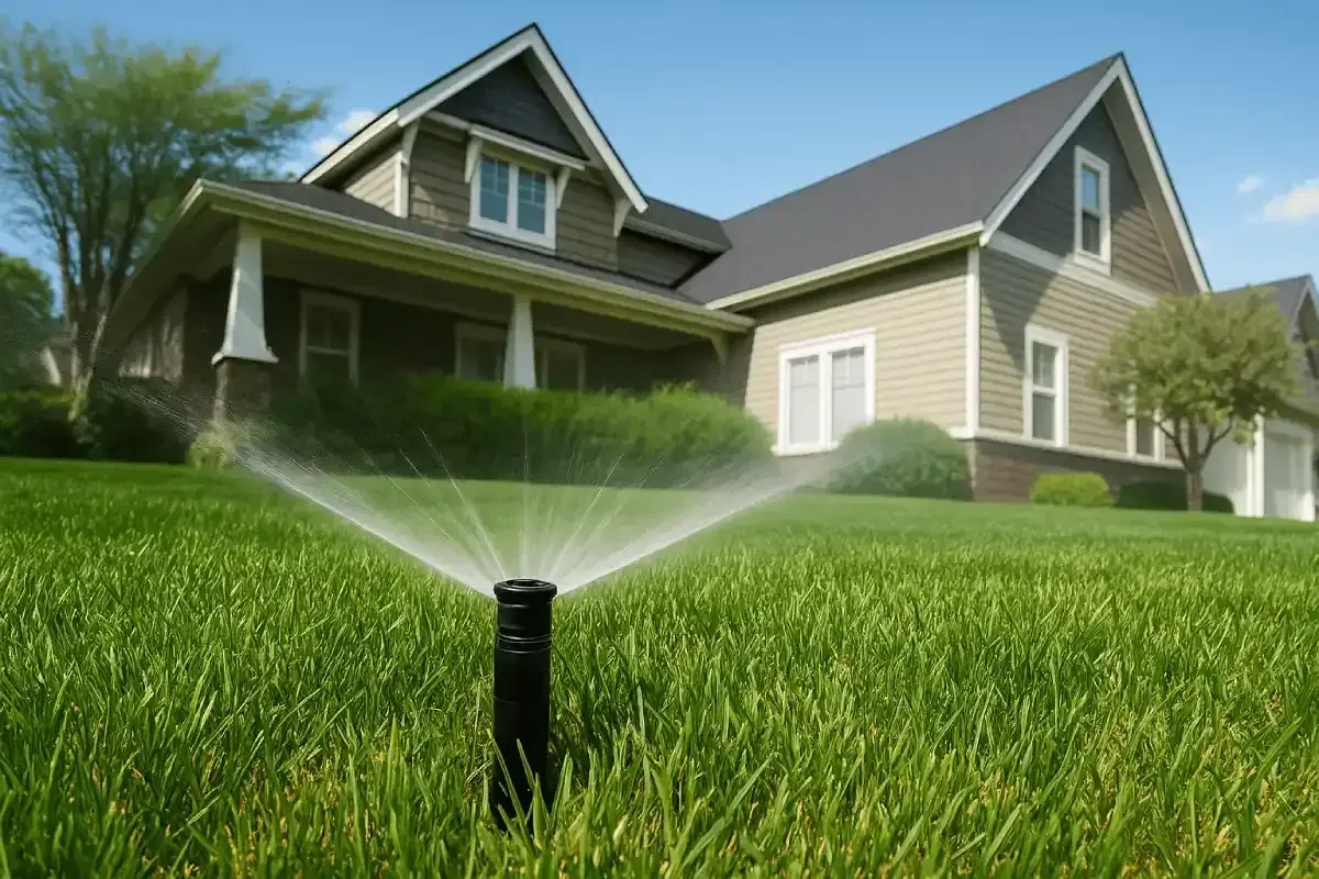 Irrigation service and repair by Green View, Central Illinois