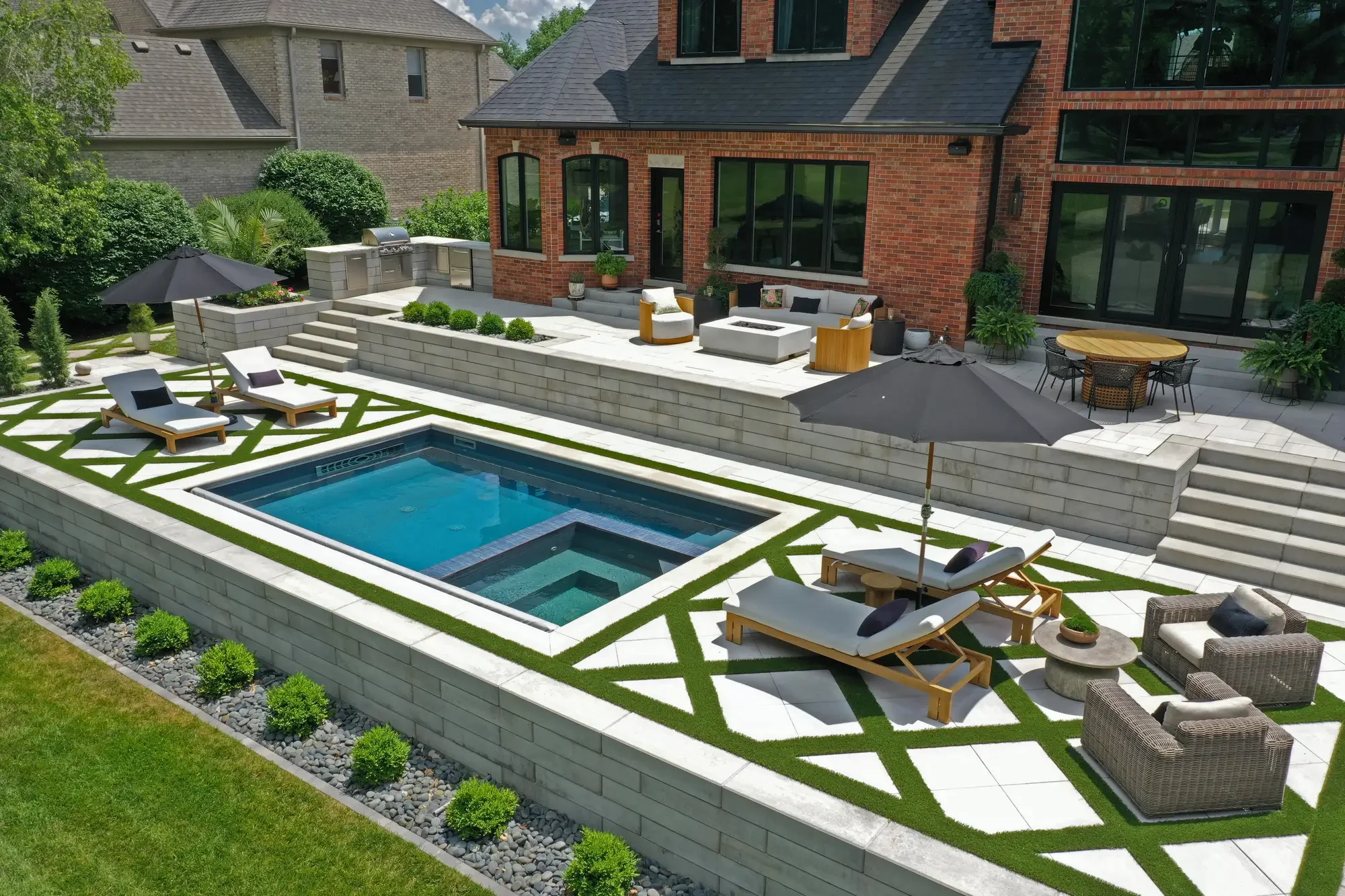 Landscape design and architecture by Green View, Central Illinois