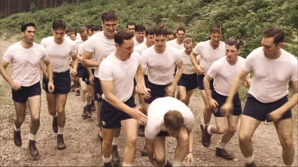 More running Mount Currahee from the Miniseries
