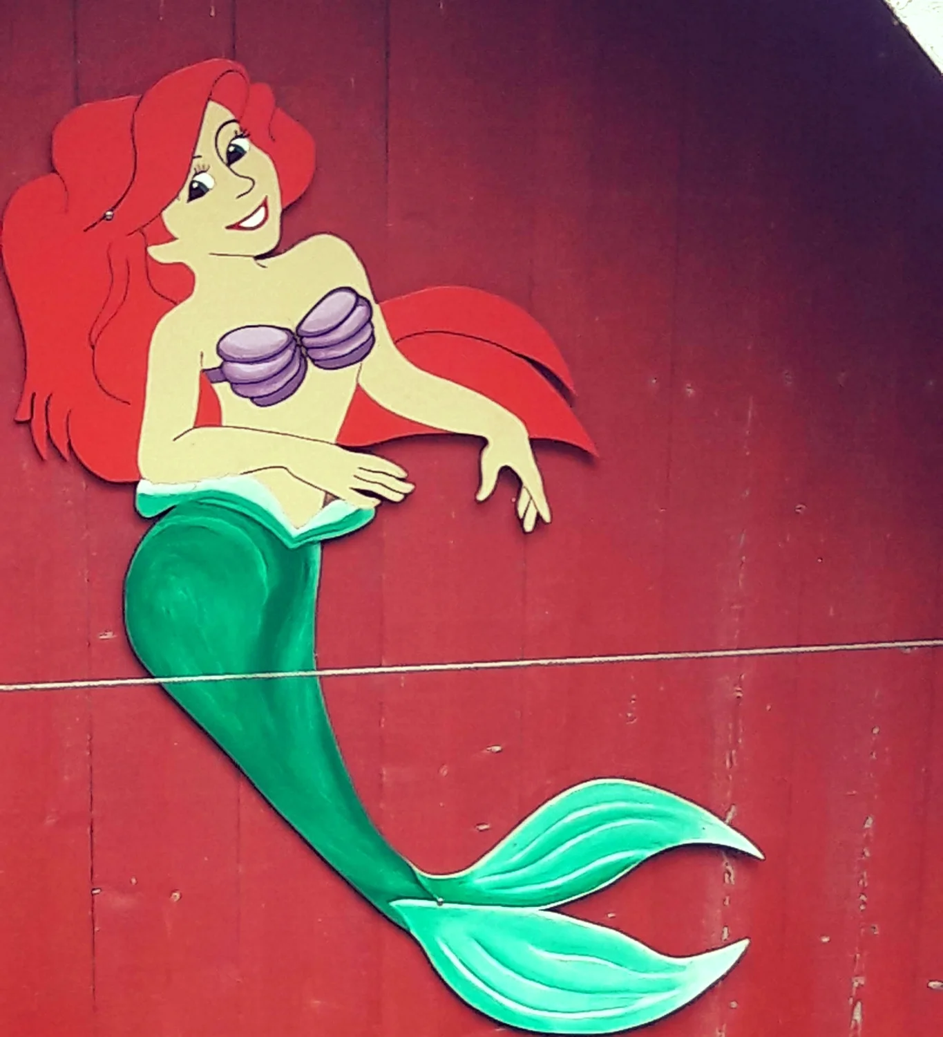 Konkurranse - Lille speil på veggen der, hvor befinner havfruen seg? 