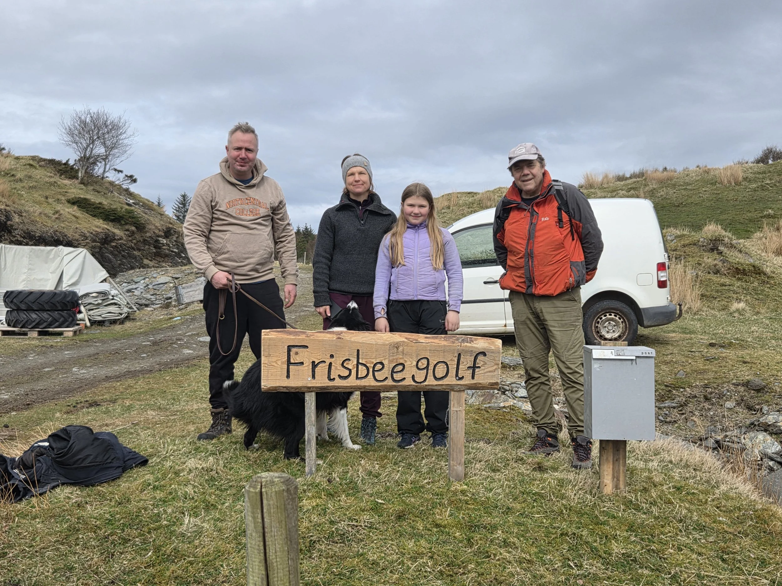 Askrova Discgolf - Åpning av banen! 