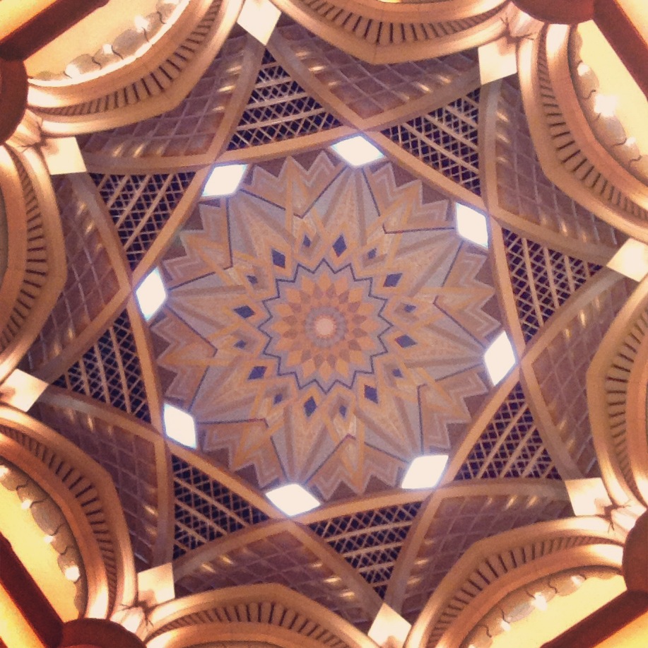 The dome at Emirates Palace resort