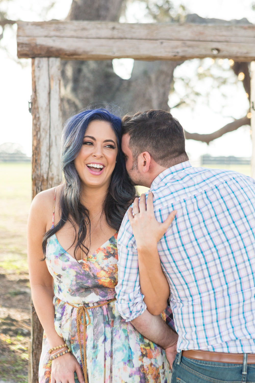 Villages Polo Club Engagement Photos