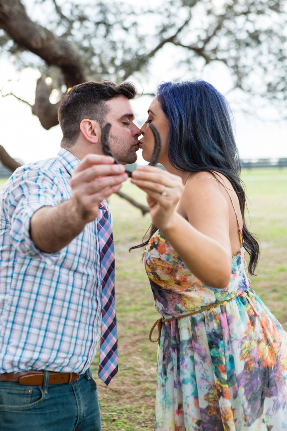 Villages Polo Club Engagement Photos