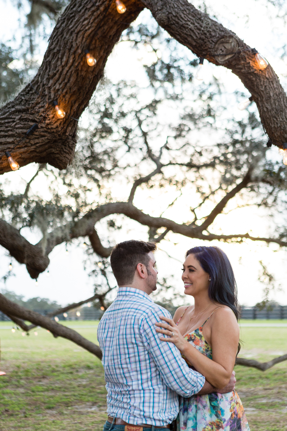 Villages Polo Club Engagement Photos