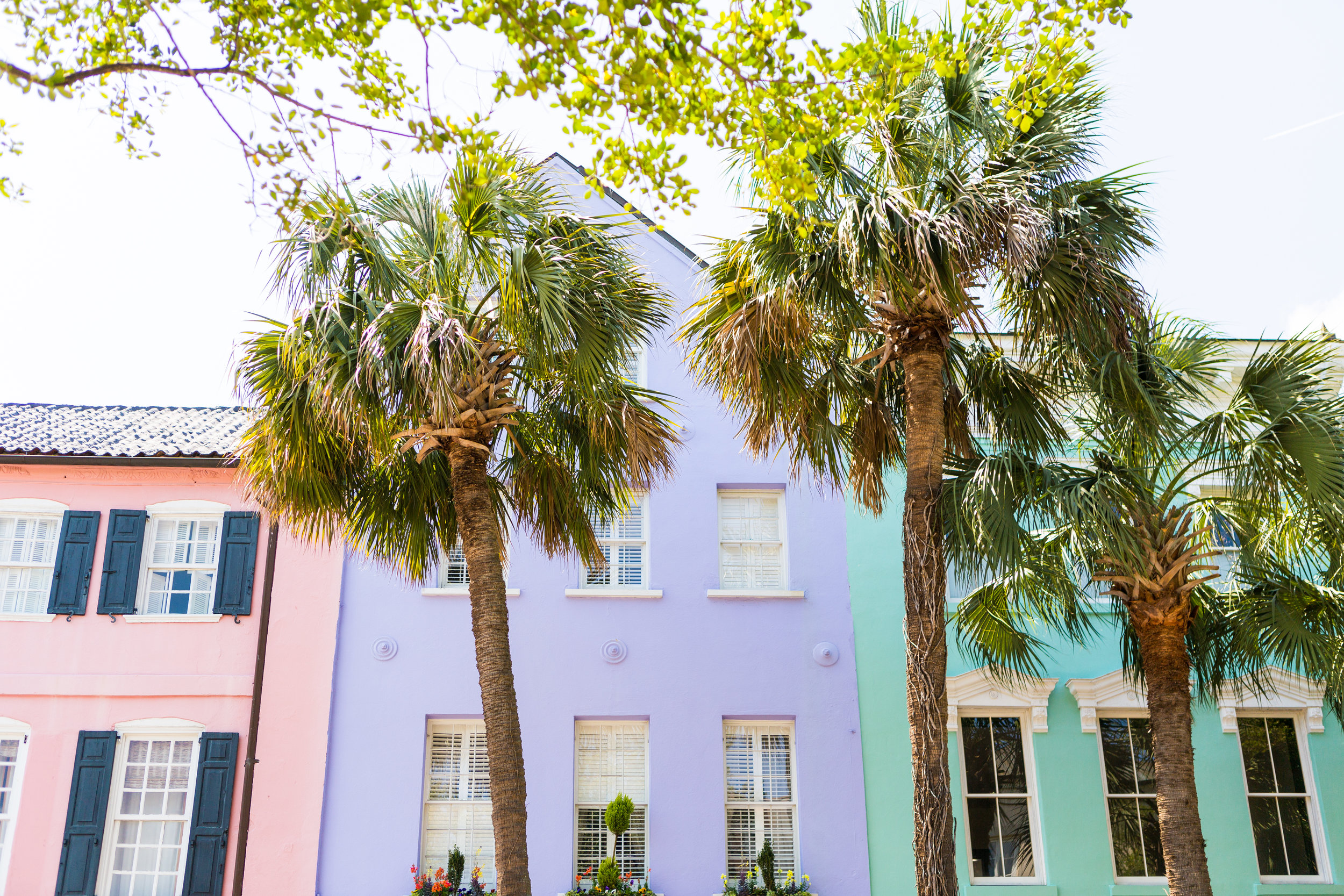 Rainbow Row, Charleston, South Carolina