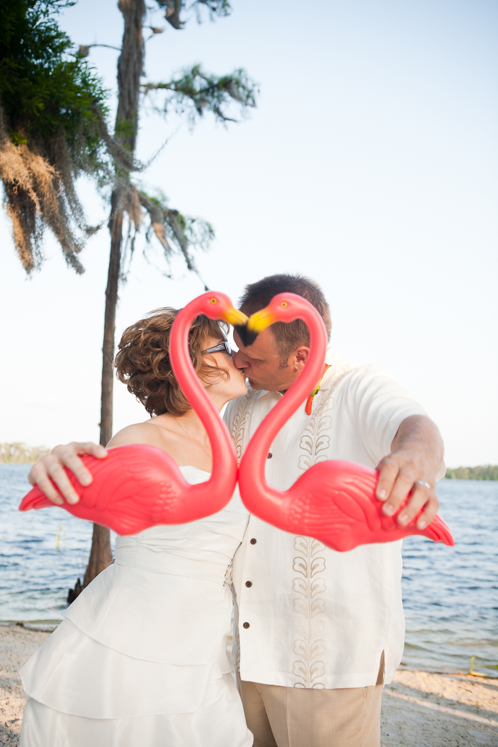  Florida orange-themed wedding at Paradise Cove, Orlando 