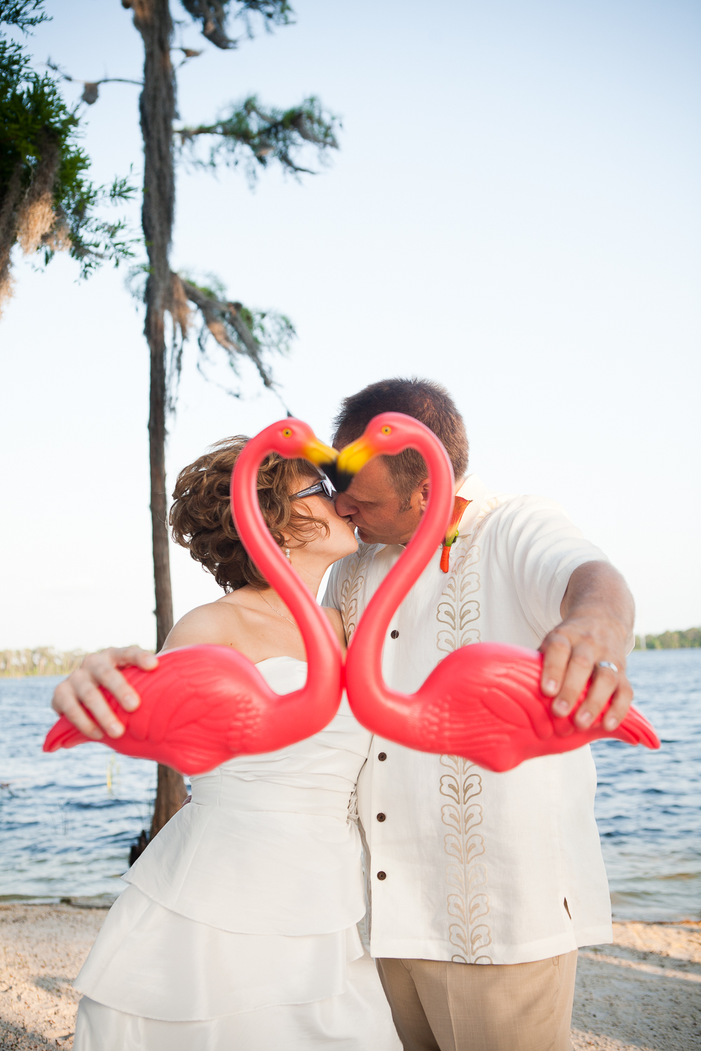  Florida orange-themed wedding at Paradise Cove, Orlando 