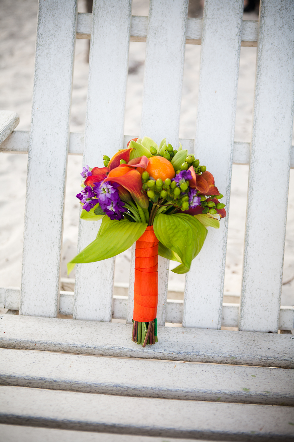  Florida orange-themed wedding at Paradise Cove, Orlando 